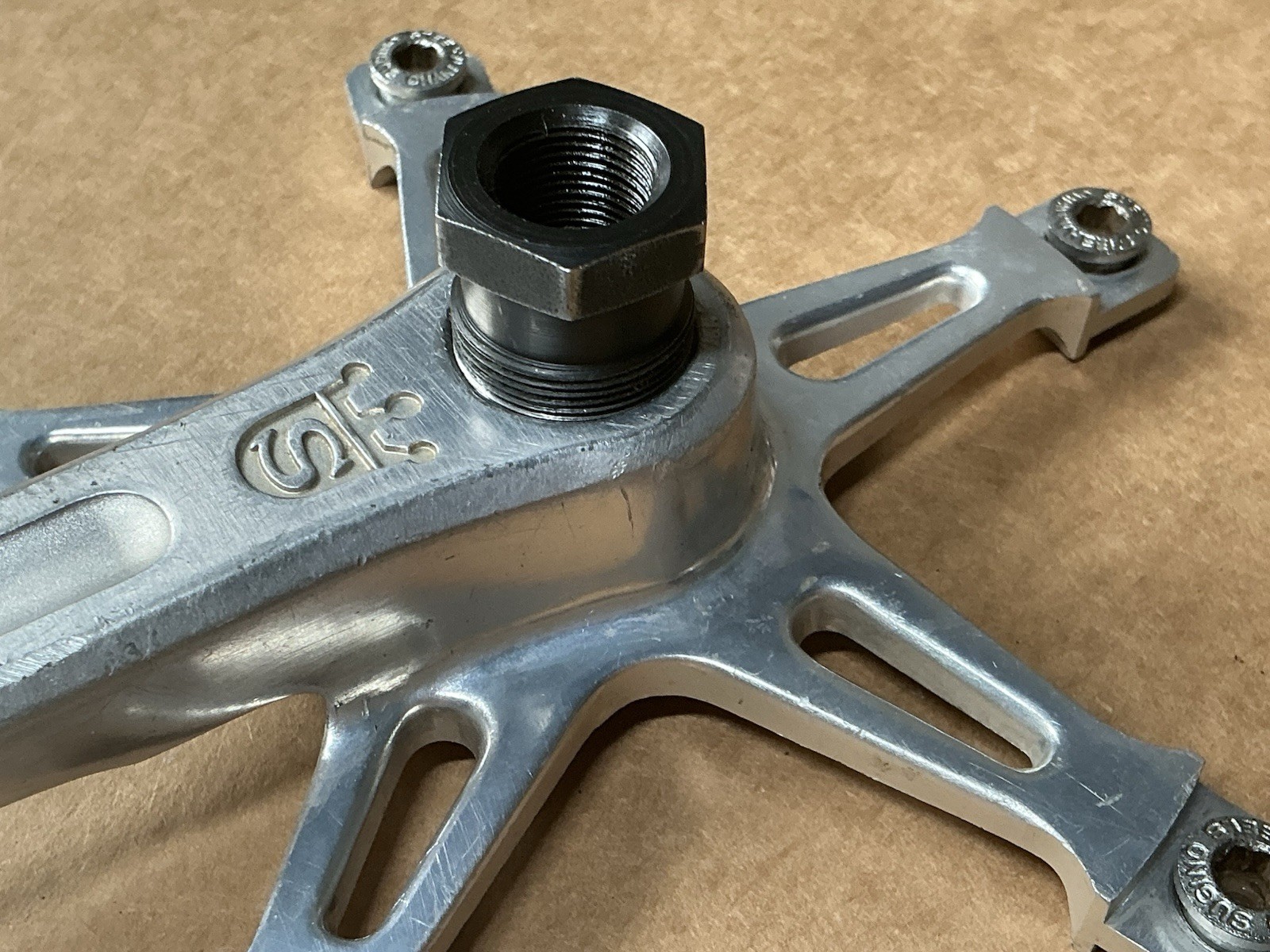 Sugino Mighty Competition Crank Arm 168mm Arms 144mm BCD Vintage Road Bike Japan