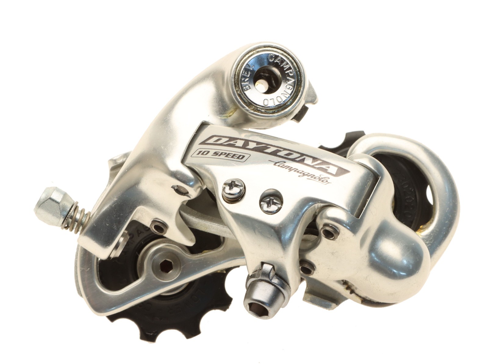 Campagnolo Daytona Rear Derailleur 10 Speed Short Cage Silver RD01-DA210 NOS NEW