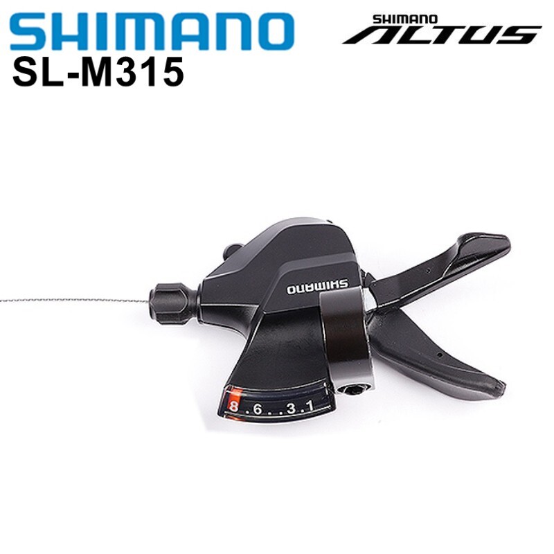 Shimano Altus SL-M315 8 Speed Trigge Right Shifter Dual Lever Shifters MTB Spart
