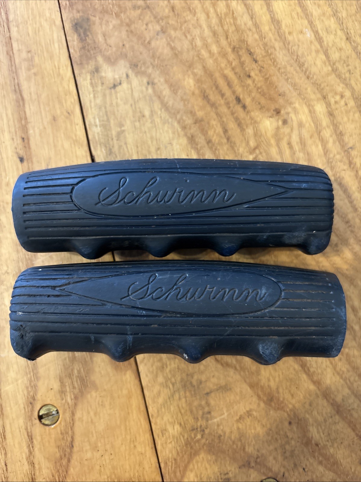 Vintage Schwinn Dark Blue Hand Grips Panther Jaguar Phantom Etc Chubby Grips
