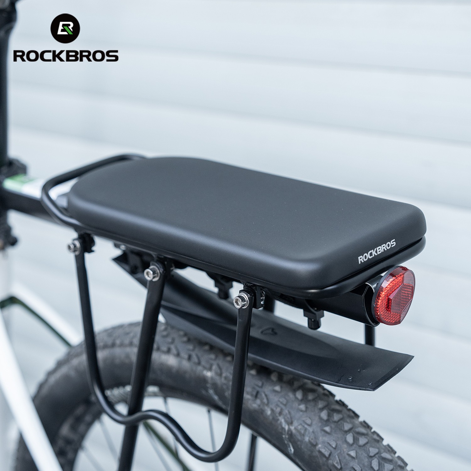 ROCKBROS Bicycle Manned Cushion,Bike Rear Seat Bicycle Saddle Comfort Long Pad