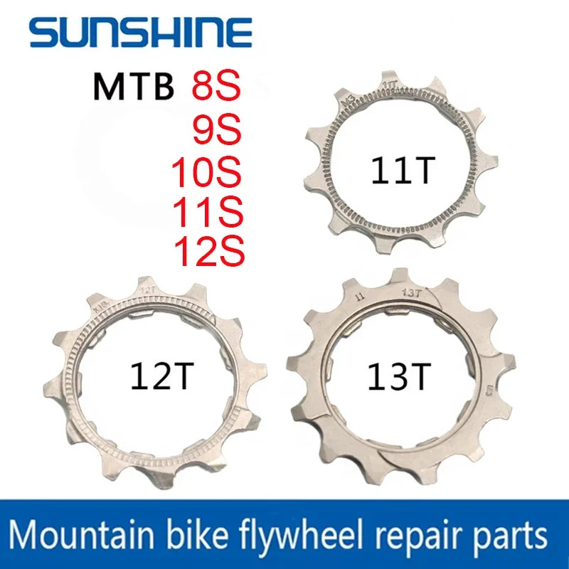 SUNSHINE Cassette Bicycle Ratchet Cog 11 12 13T Mountain Bike Sprocket Freewheel