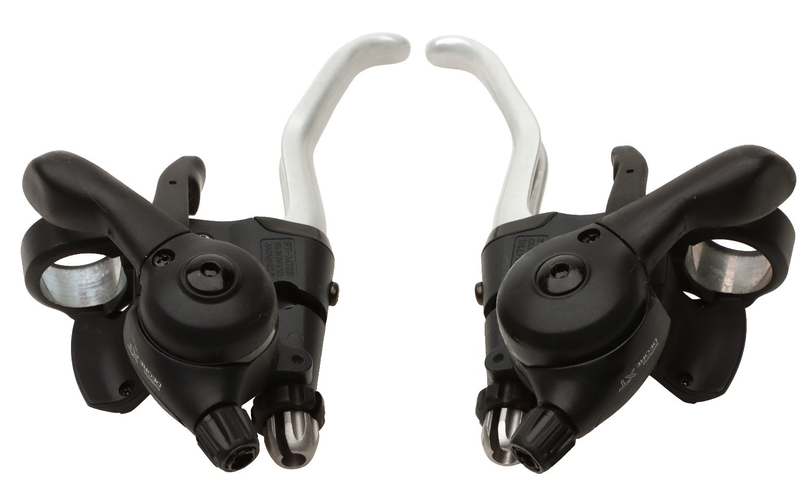 Shimano Deore XT STI-M738 Dual Control Levers 3x8s Black NOS