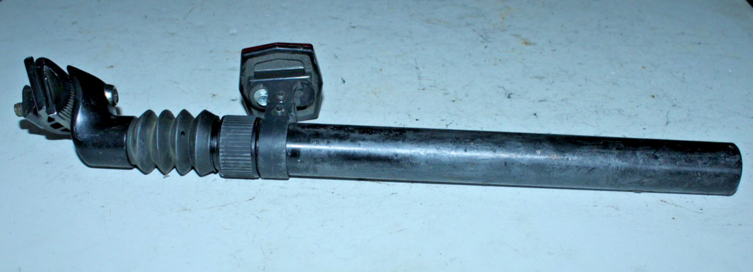Suspension Seat Post Seat Tube 350/27.2mm 25mm Offset Black Comfort Hybrid Cafe~