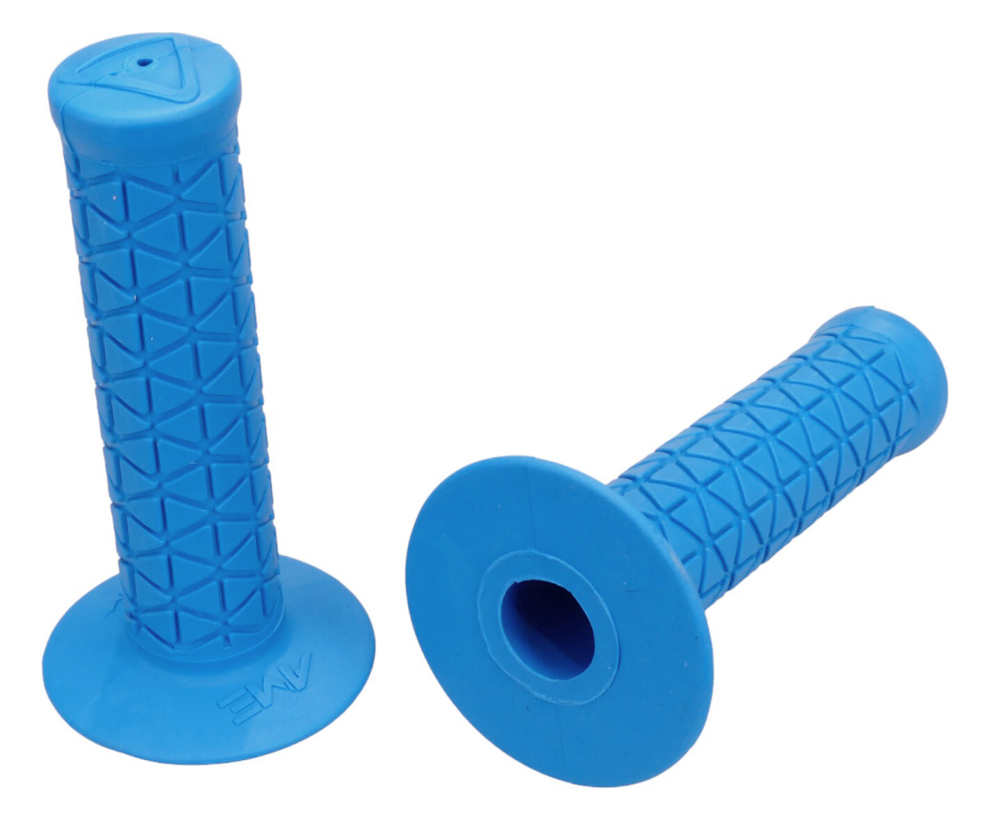 AME old school BMX bicycle grips – TRI – MAUI BLUE