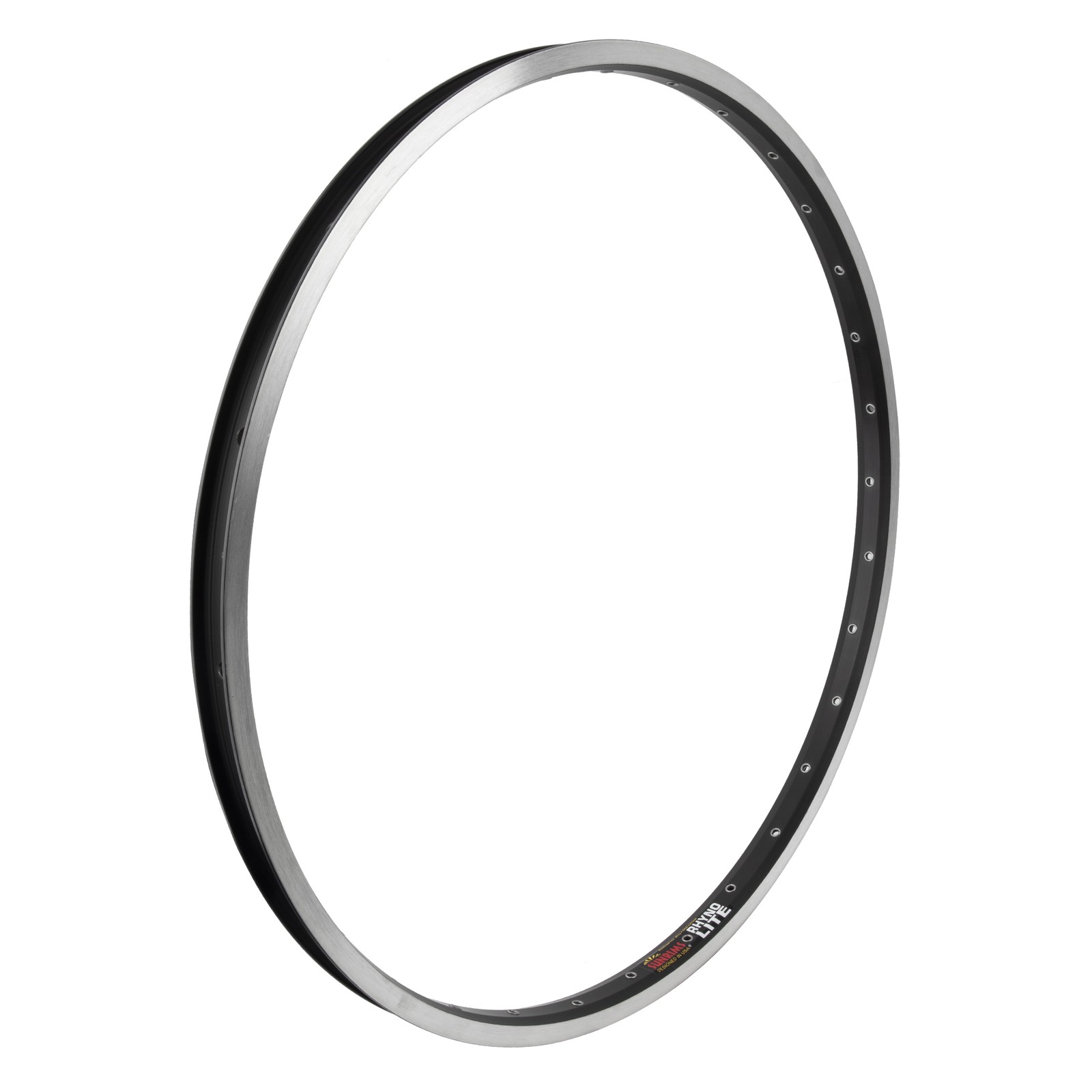 Sun Ringle Rhyno Lite 26″ Bicycle Rim:Durable Double-Wall, 32H, Tube-Only, Blac