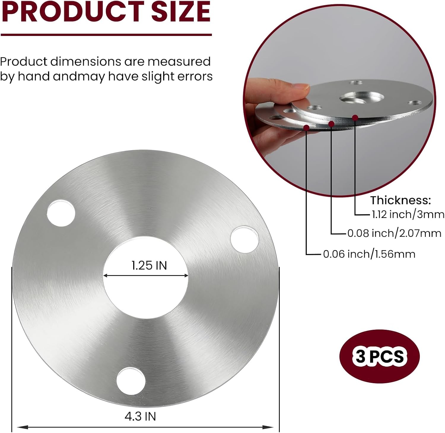 Allstar Crank Pulley Shim Kit – All31066 Replacement for Crank Pulley