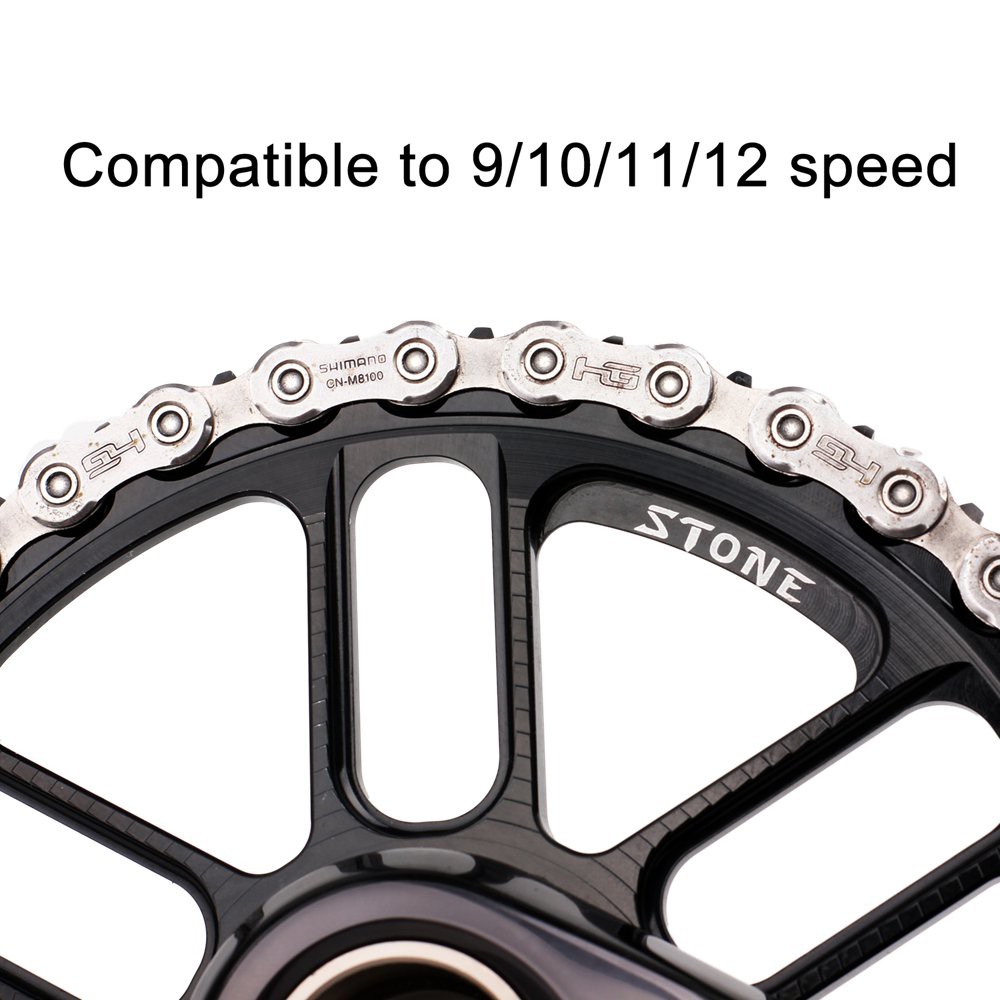 Stone Chainring for Shimano M9100 M8100 M7100 M6100 Oval 30T To 48T Direct Mount