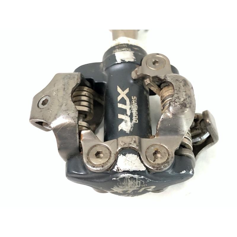 Shimano XTR PD-M970 Pedals Used D Condition Strong Wear Scratches