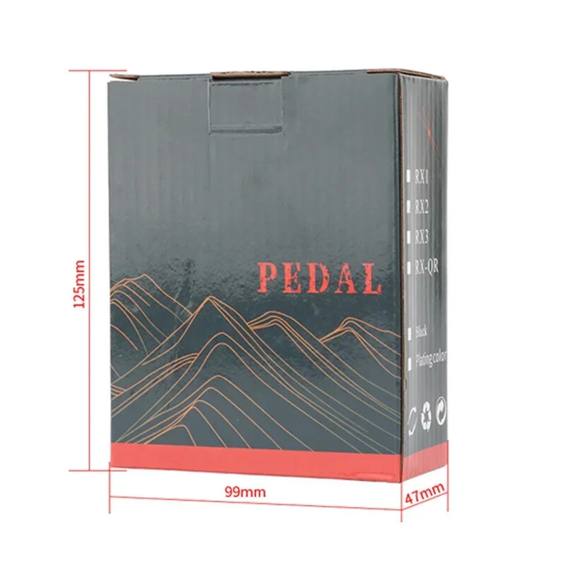 Mountain Bike Non-slip Pedal Folding Bicycle DU Sealed Bearing Clipless Pedals