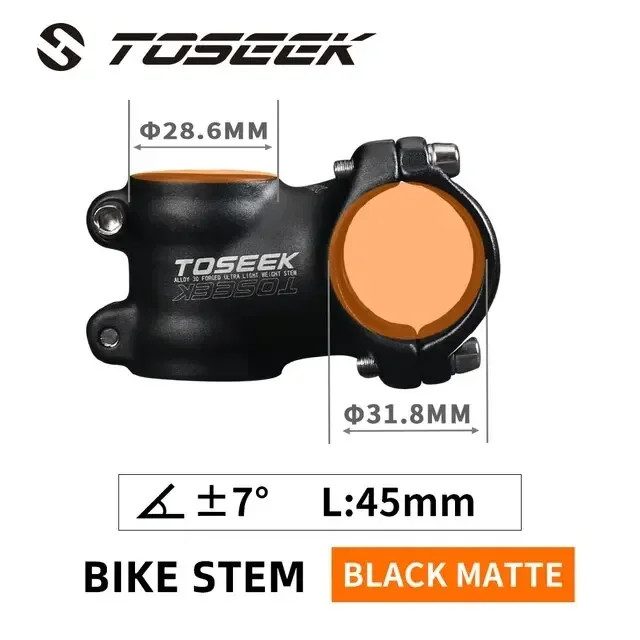 Ultralight Road Mountain Bike Handlebar Stem 7/35 Degree 60/70/80/90/100mm Stem