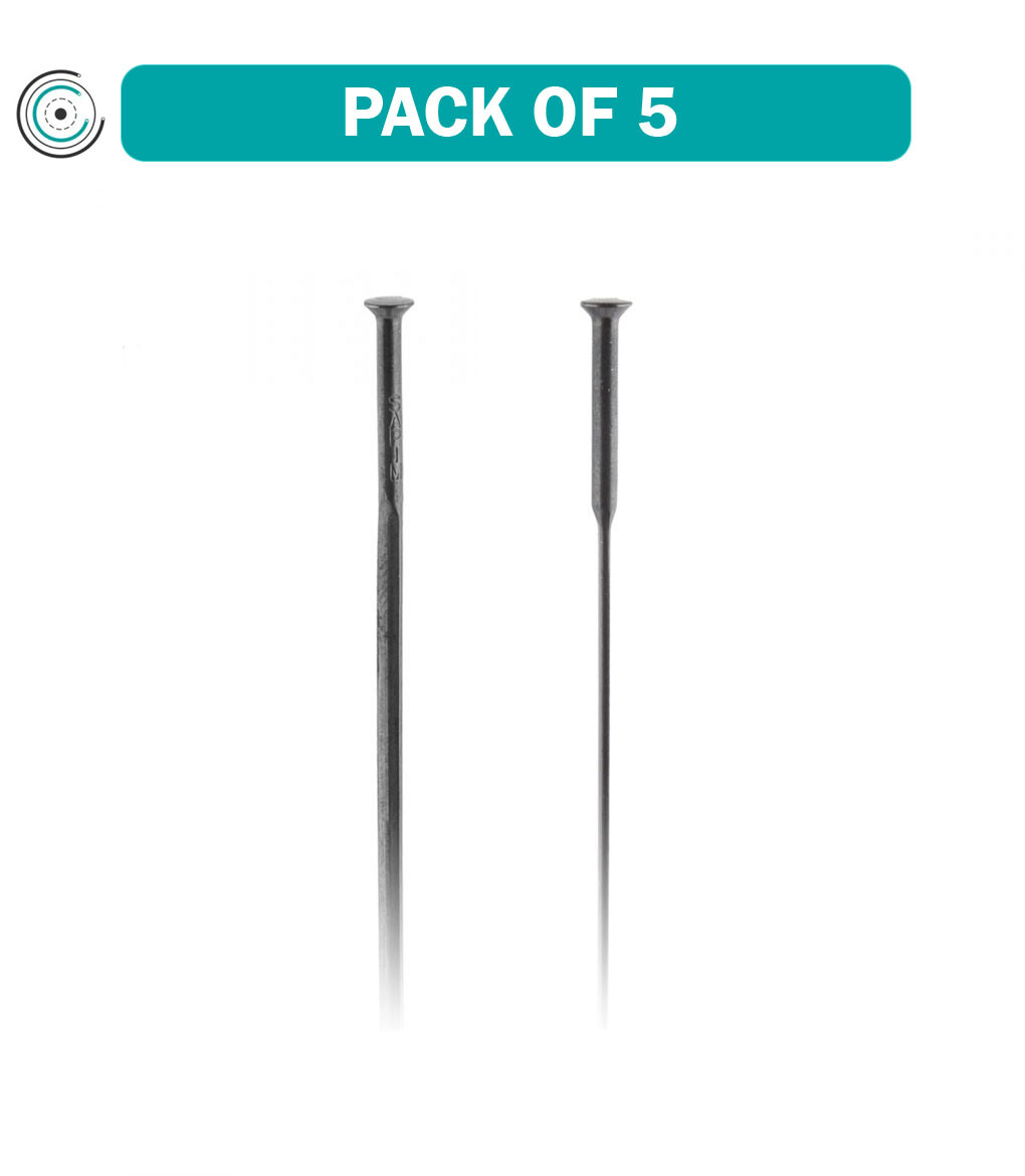 Sapim CX-Ray Bladed Straight Pull 268mm Black Pack of 5 Spokes