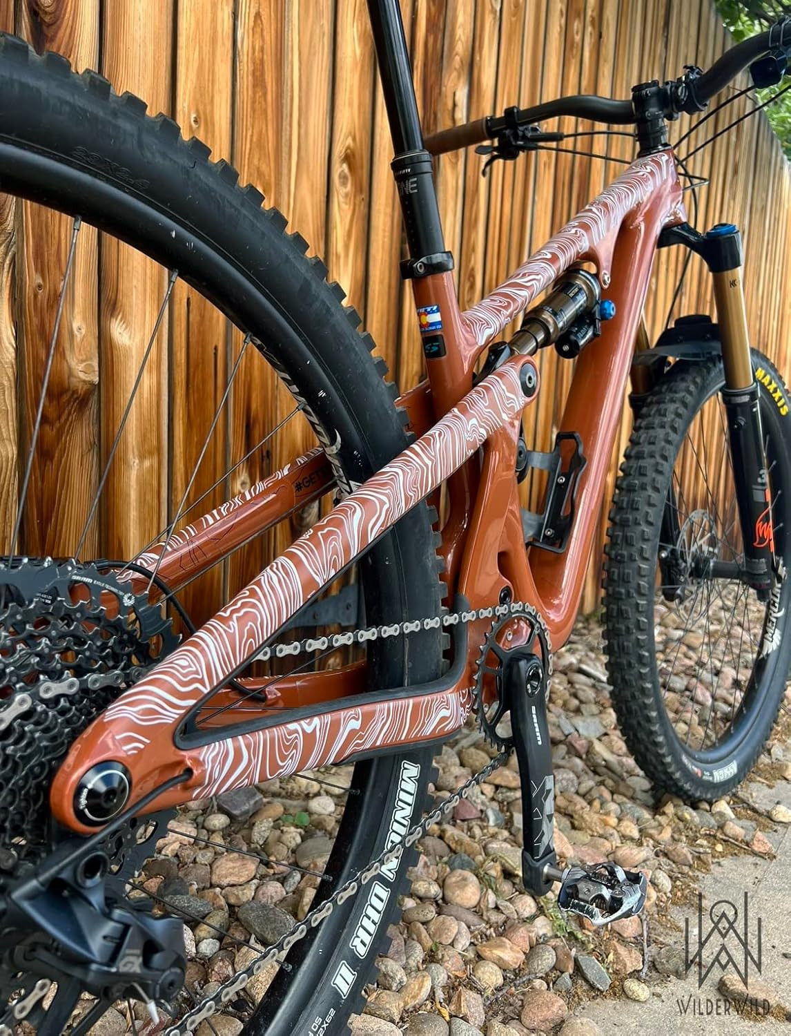 Bike Frame Protection Tape- High Impact Clear Vinyl Wrap Includes Tool (4”X72) B