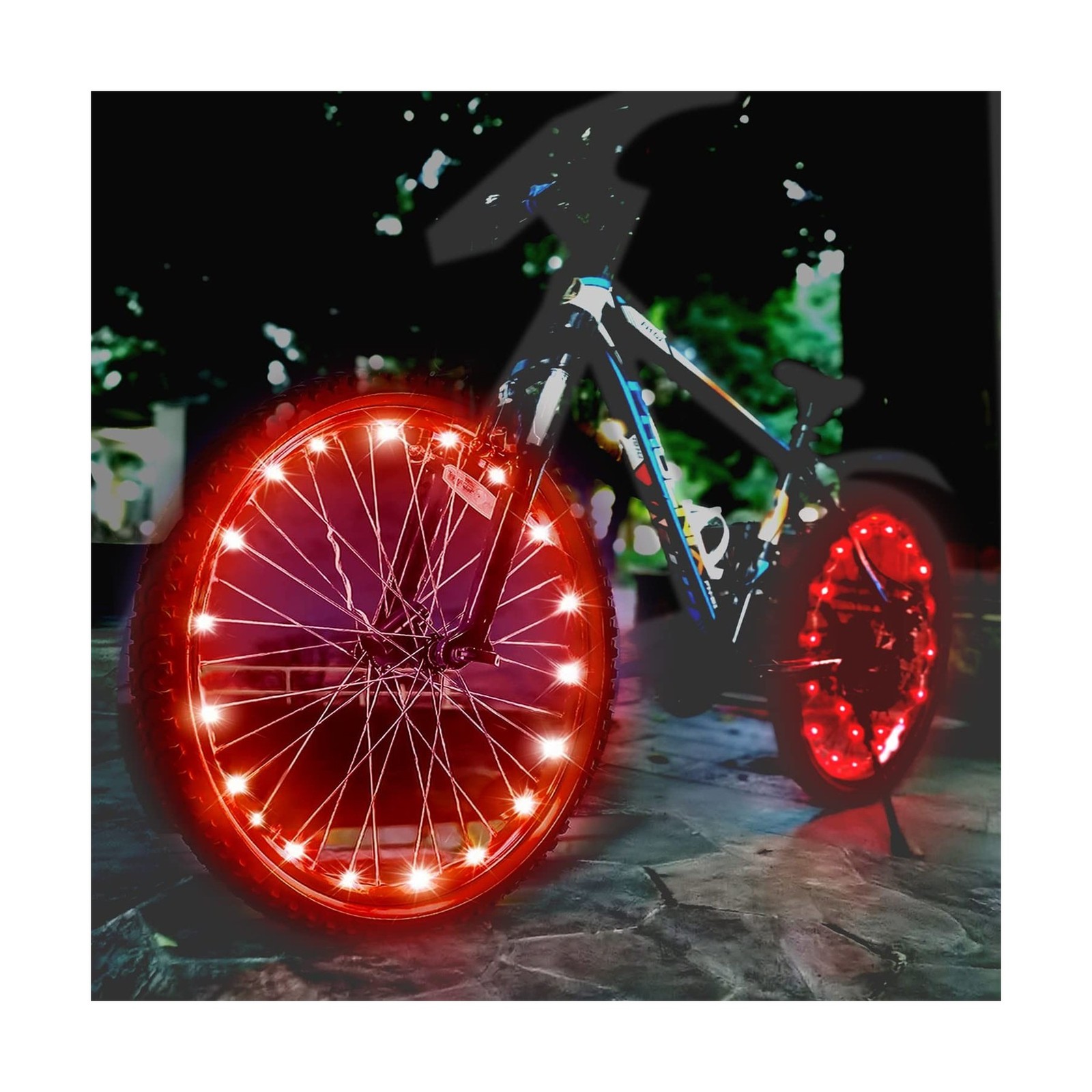 dobestyou LED Bike Wheel Light，Night Cycling Bicycle Wheel Ligh… FAST U