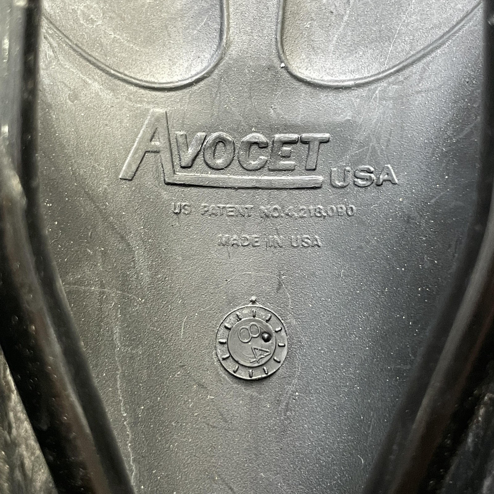Vintage Avocet Touring II Seat Saddle Black USA Road Touring Bike Comfort 589g