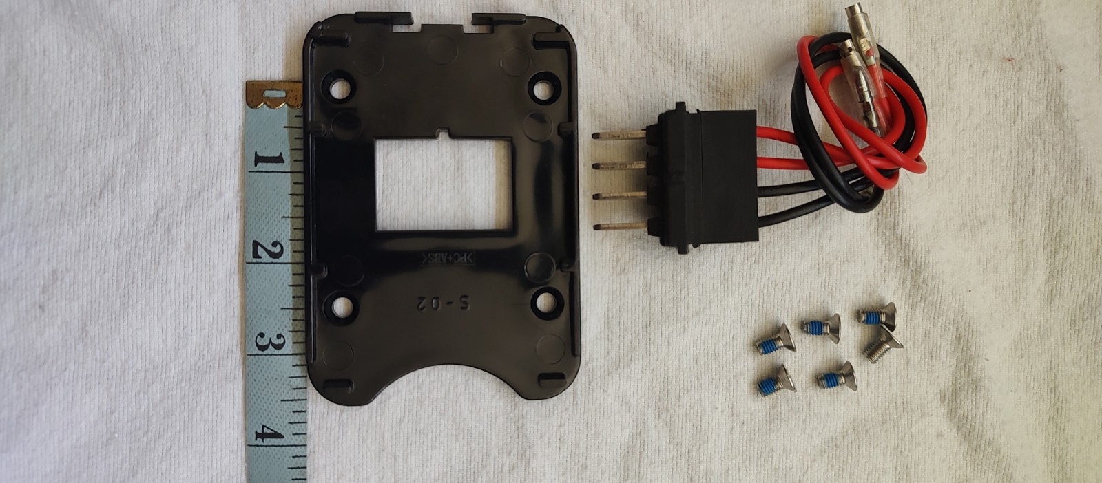 SILVERFISH BATTERY MOUNTING SLIDE RAIL BASE CONNECTOR SET