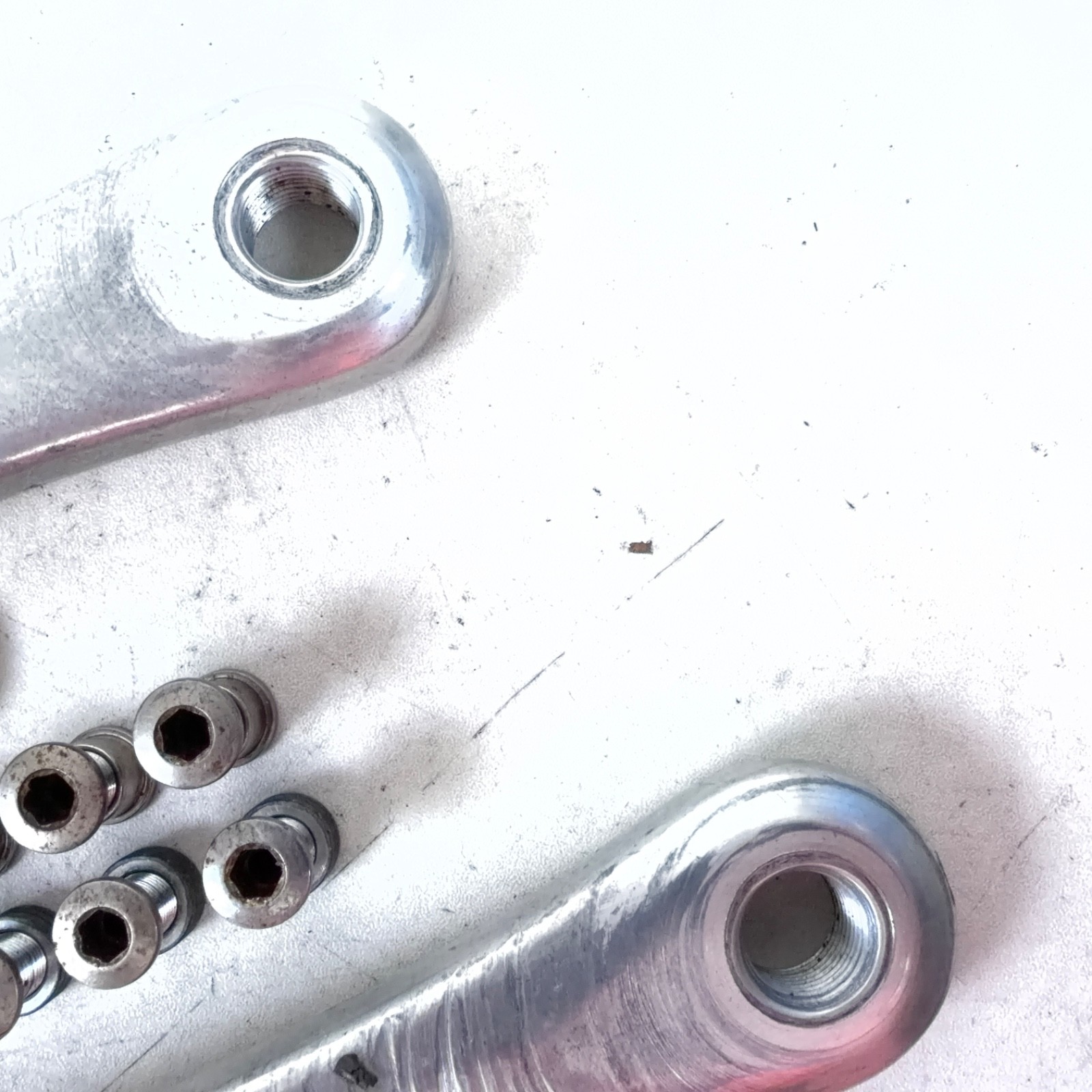 Shimano Vintage Deore XT FC-M730 Triple Crank Set Arms 175mm 110/74 BCD