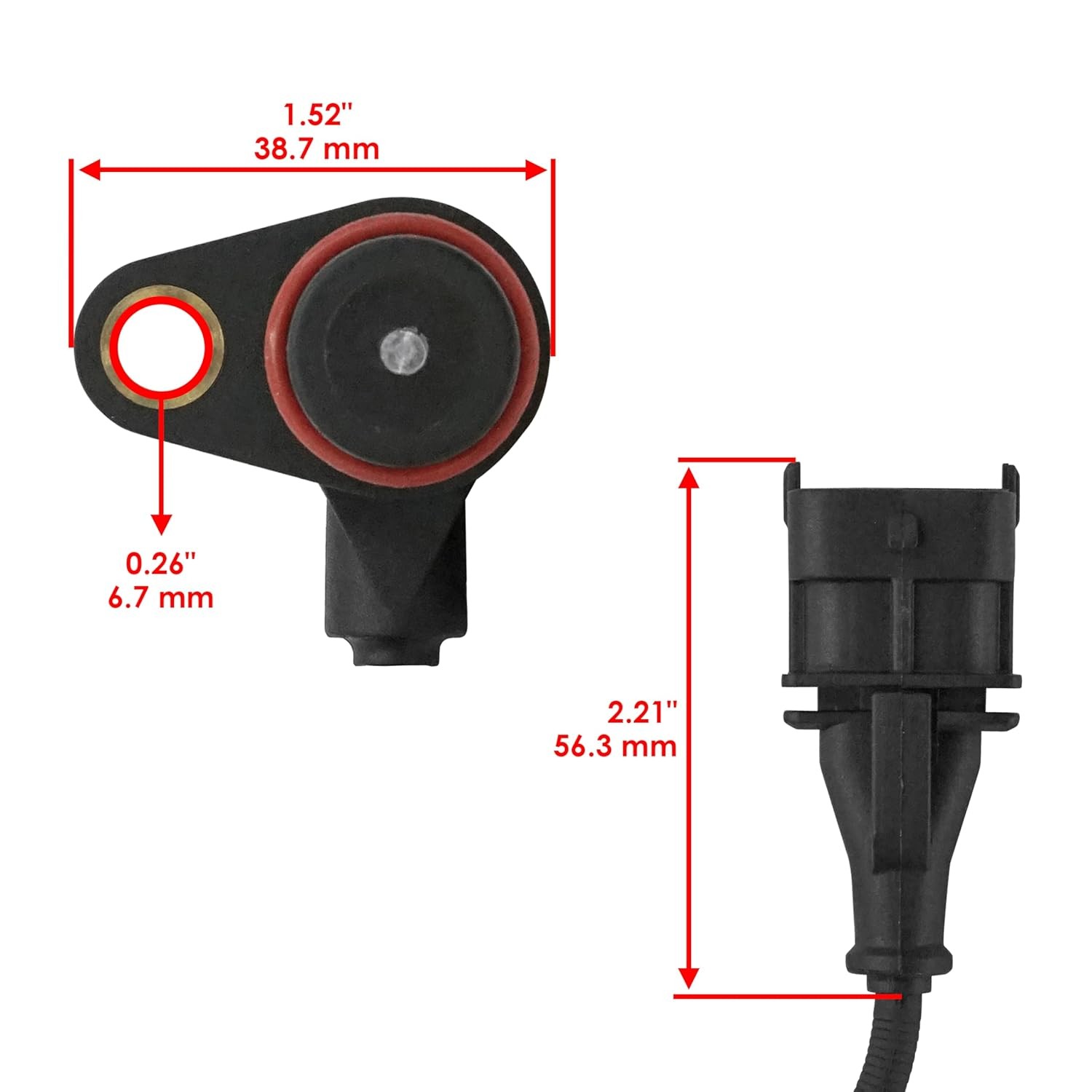 Caltric Crank Position Speed Sensor Compatible with Polaris 2411719