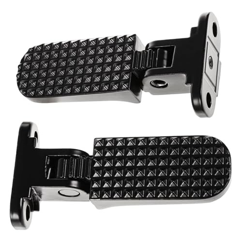 YWG Foldable Foot Pegs for Ebike, Non-Slip Aluminum Passenger Footrests |