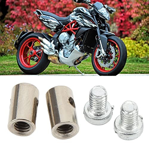 Motorcycle Solderless Nipples, 6mm/0.2in Solderless Cable Nipple Universal