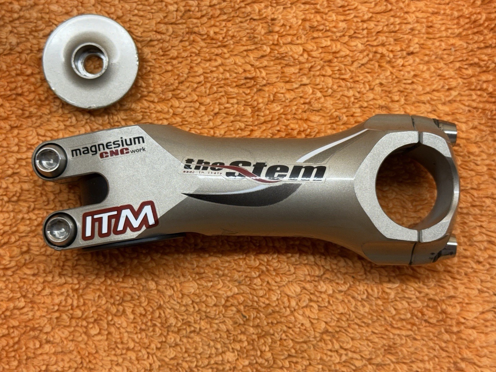 ITM the Stem Magnesium Road Bike 25.4 x 100mm 1 1/8″ Titanium -20º 98 Grams