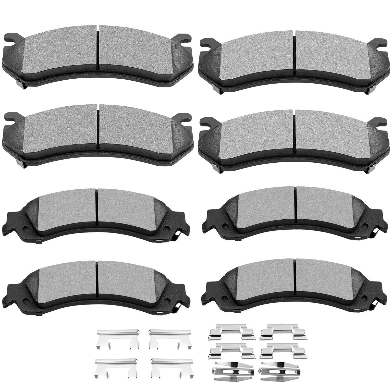 SCITOO Ceramic Brake Pads for Chevy Tahoe Suburban 1500 GMC Yukon