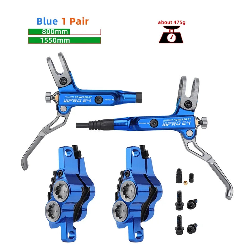 Mountain Bike Hydraulic Brake 800/1550mm Front Rear Brake Cooling Oil Pressure