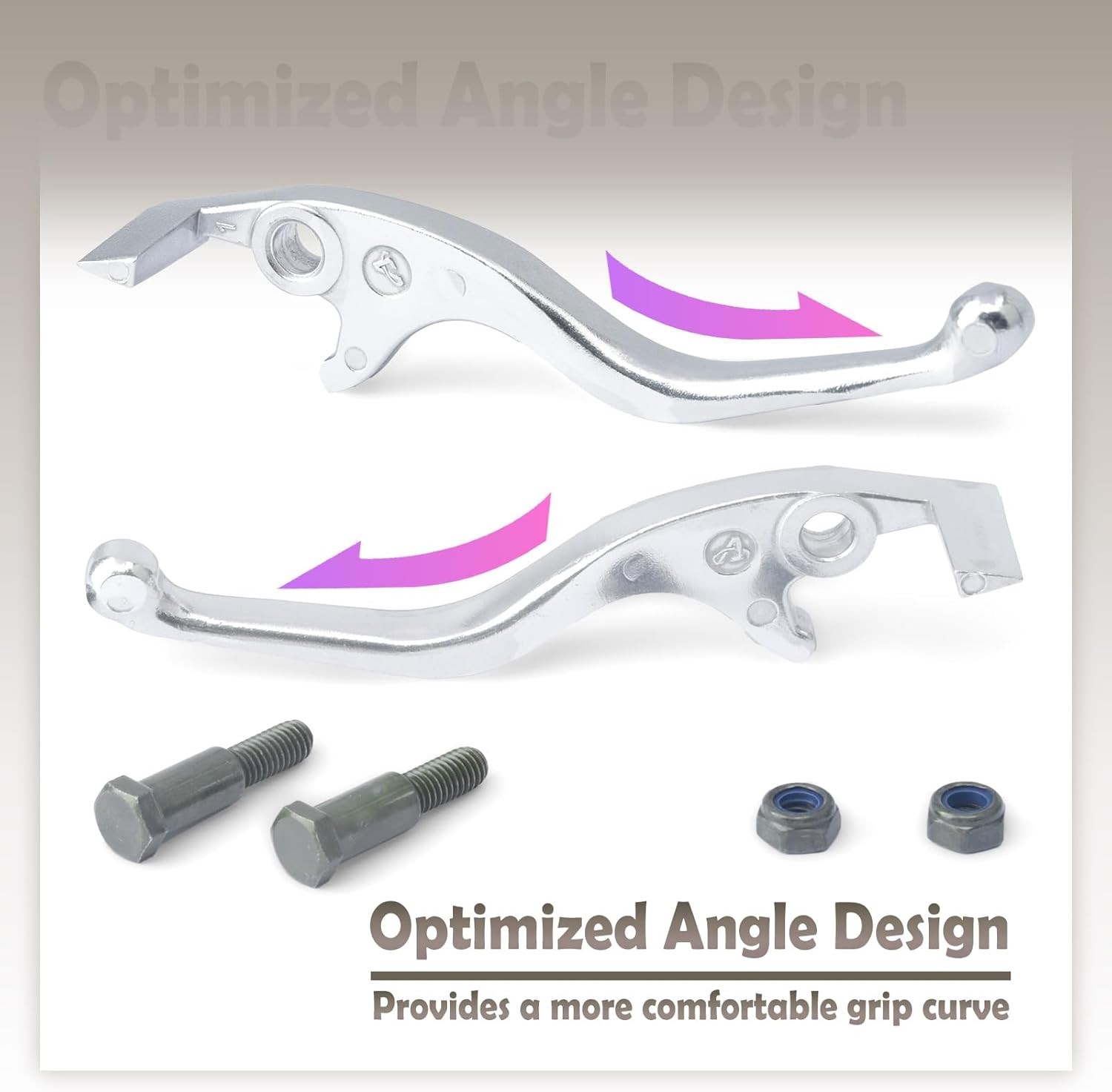 1 Pair Left and Right Lever Handbrake Compatible with Tuttio Soleil01 E-Bike,