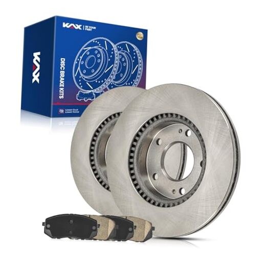 Front Brake Kit for Kia Rondo Front – 280mm (11.02inch) 31423+D1295 – Vented