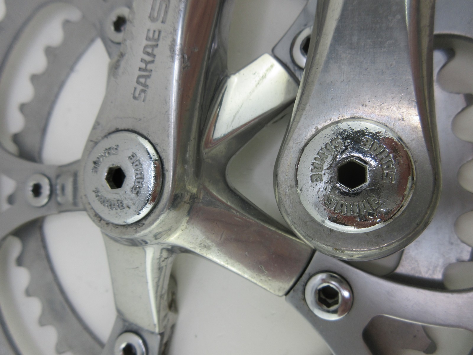 Sakae SA Crankset 170mm 52/40T Double Square Taper Vintage Road Japan