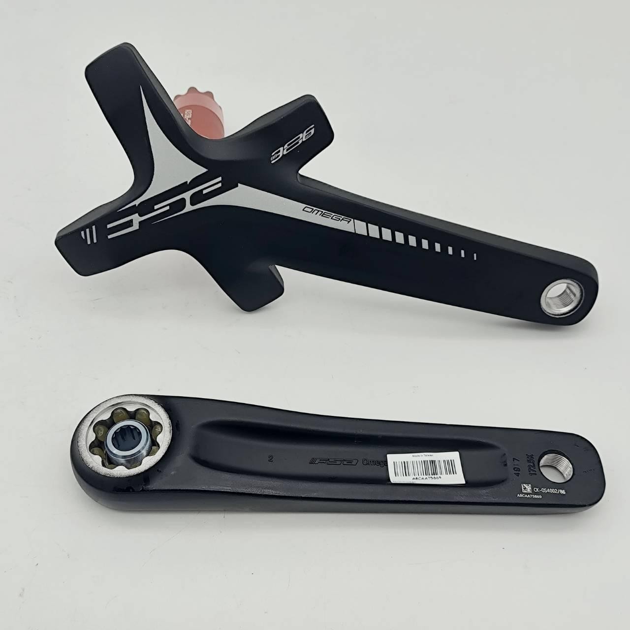 FSA Omega Adventure Crankset BB 386Evo Crank Arms 172.5mm 120/90mm BCD