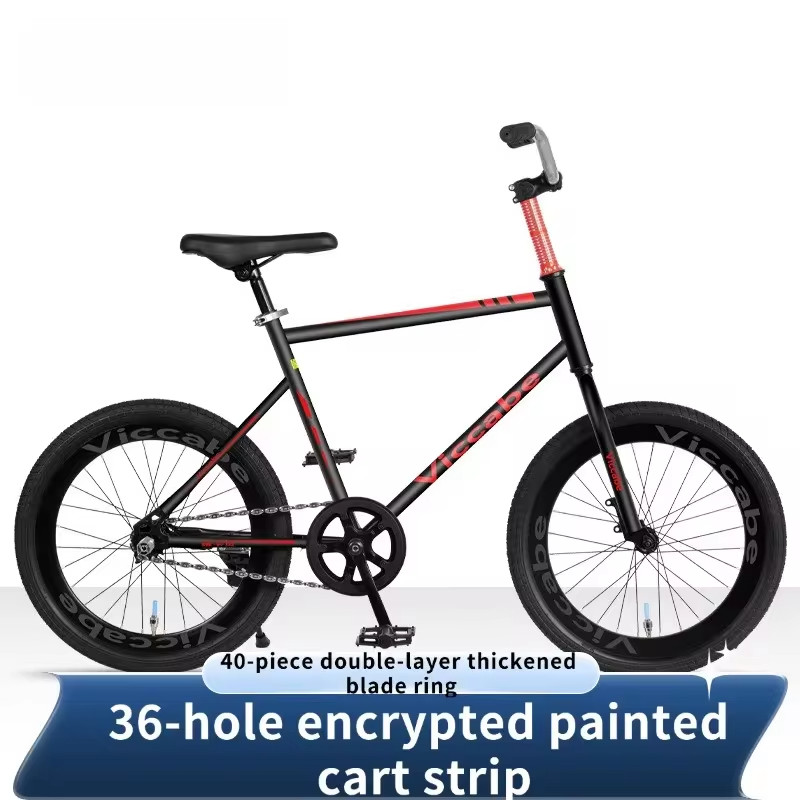 Bicycle revamped with upturned Olive chain, 20 inch double disc brake