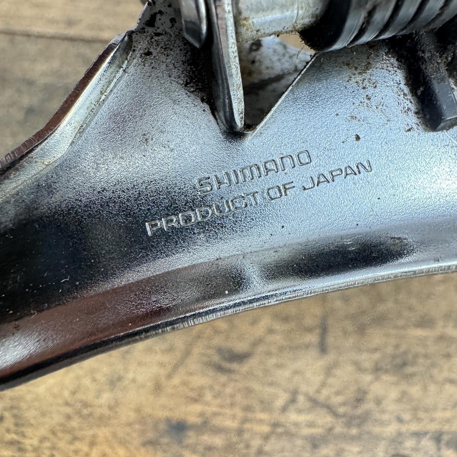 Vintage Shimano 600 Front Derailleur Arabesque 28.6 Clamp Bottom 6s Japan