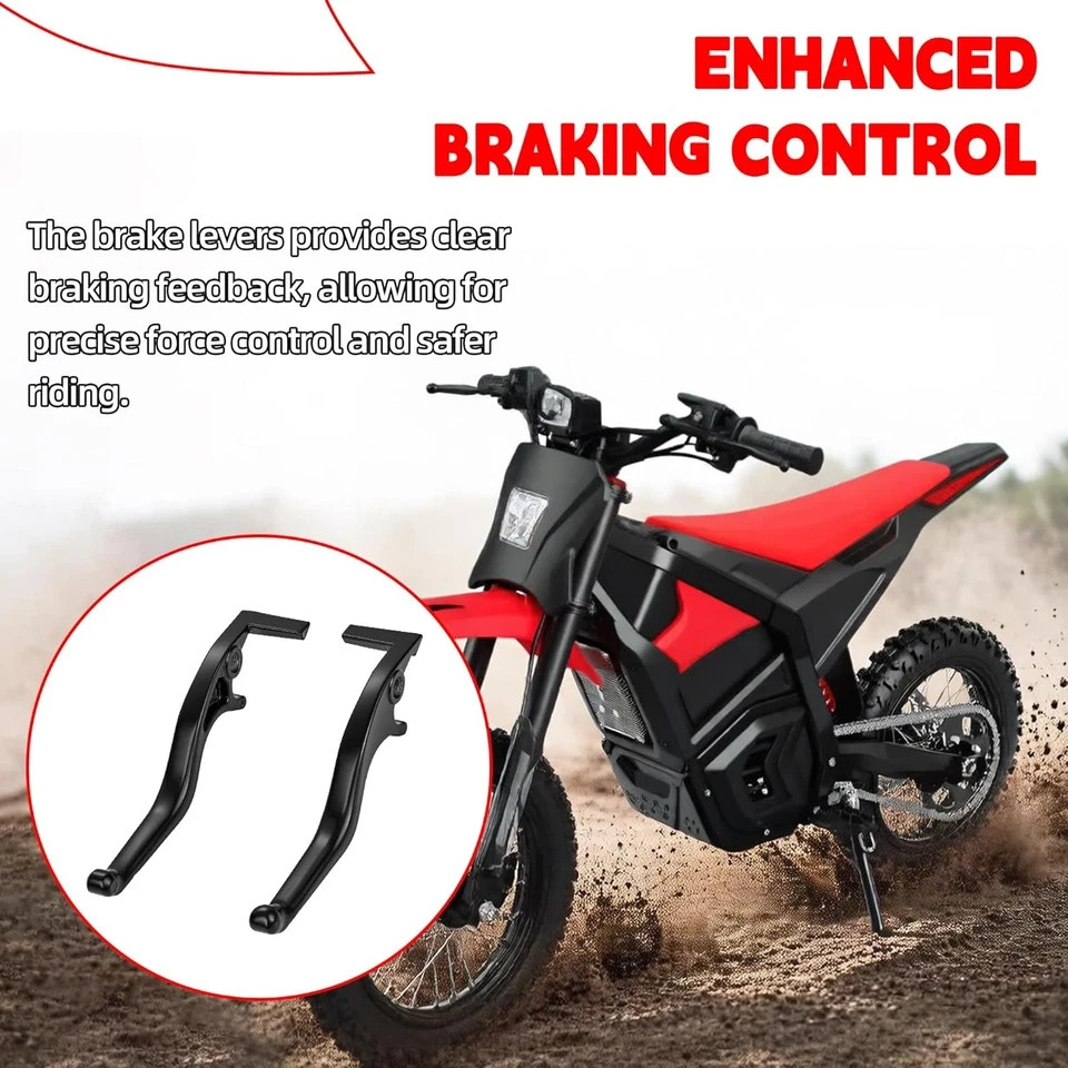 Brake Levers for Yozma IN10,Aluminum Adjustable Motorcycle Handle Brake Levers f