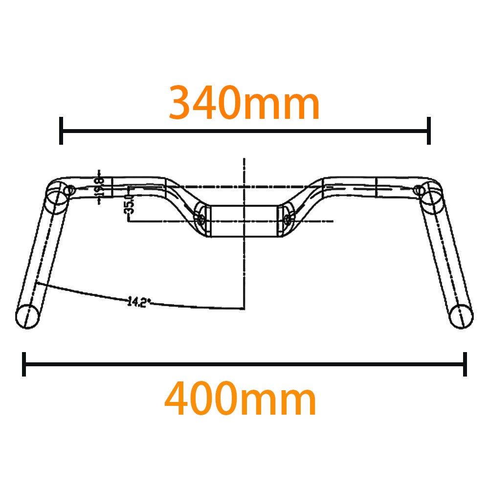 Carbon Fiber Road Bike Drop Bar 31.8mm Riser Bar Aero Gravel Bicycle Handlebars