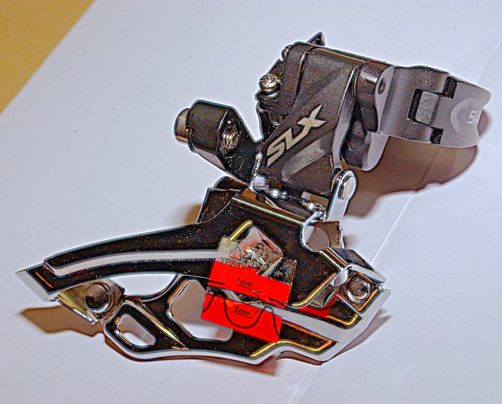 NEW Shimano SLX Dynasys FD-M676 2 x 10-Speed Front Derailleur 34.9mm Clamp