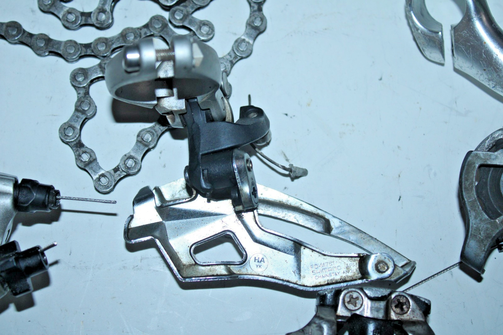 MTB Groupset Bontrager Race Crankset ST-M760 FD-M751 RD-M952 Avid Single Digit 5