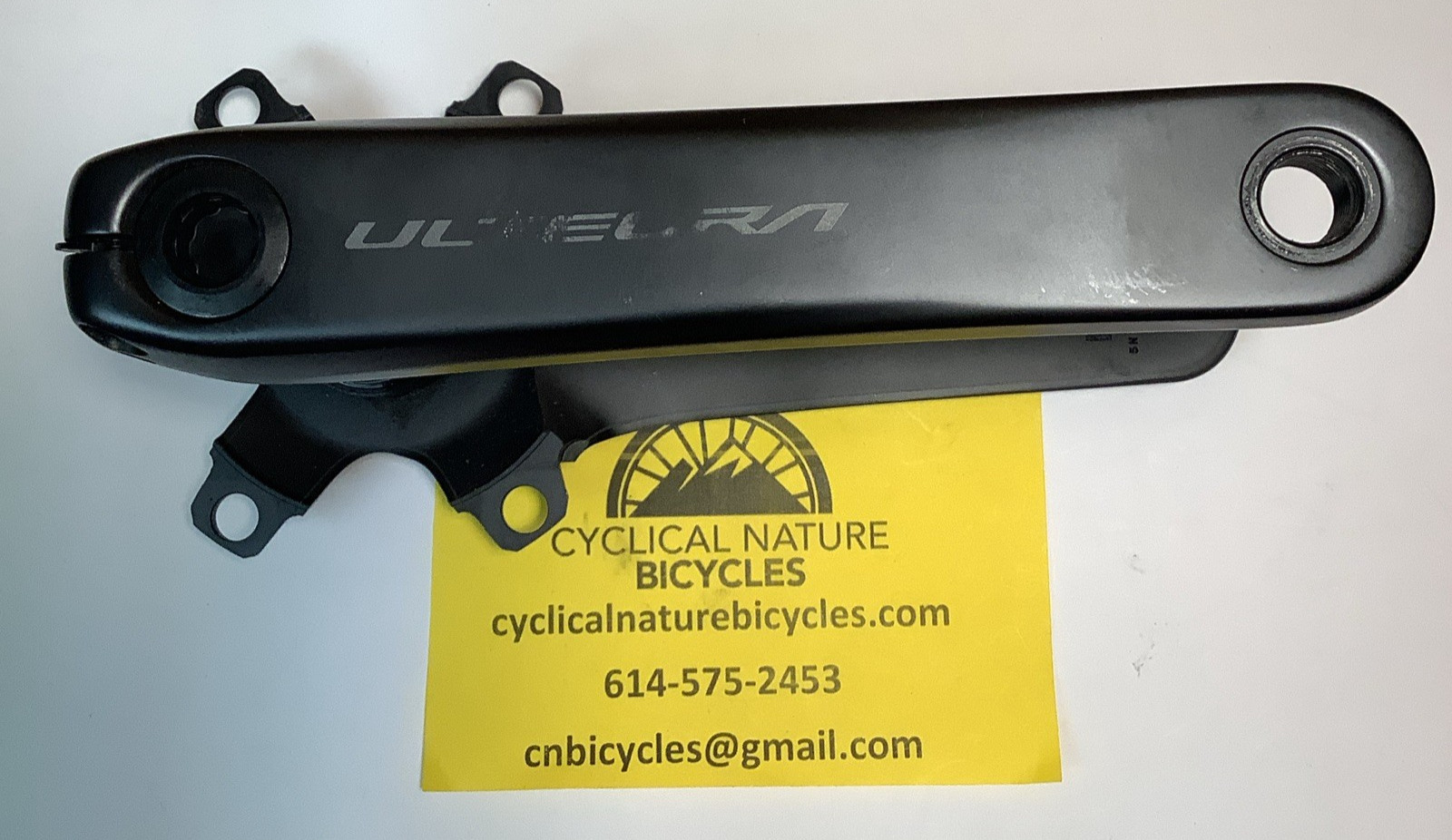 Shimano Ultegra FC-R8100 12-spd crankset & BB, chainrings not included