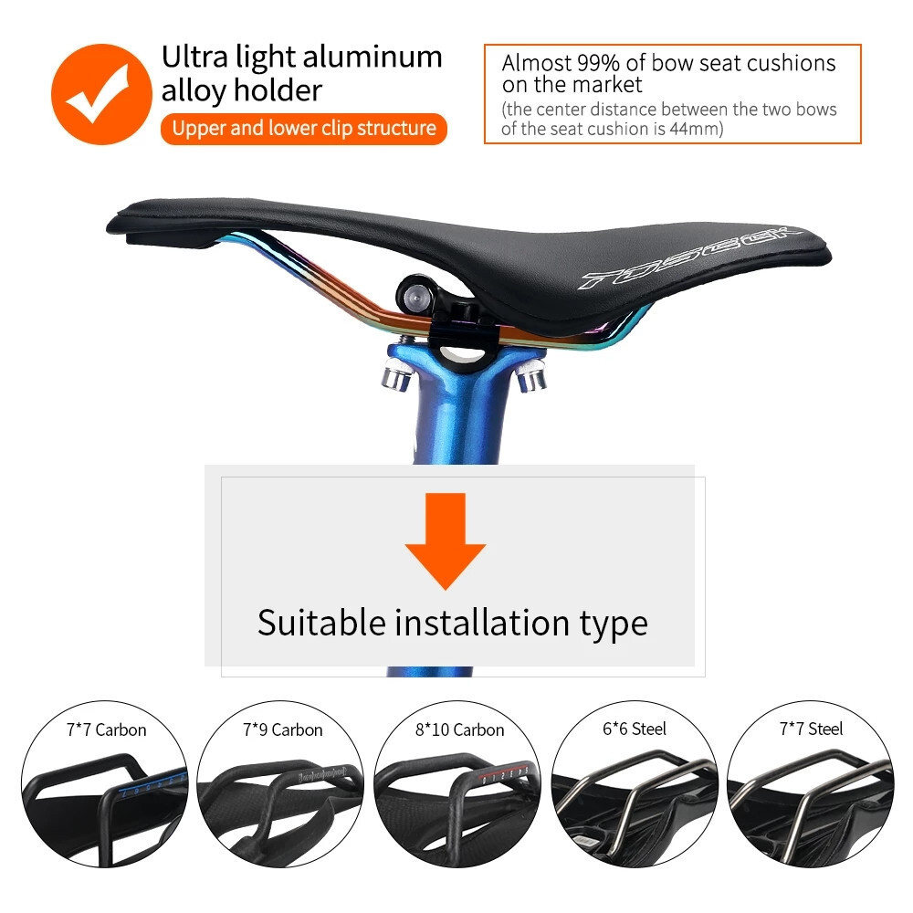 2026 Toseek Carbon Fiber MTB Road Bike Seatpost Bicycle 27.2/30.8/31.6*350/400mm