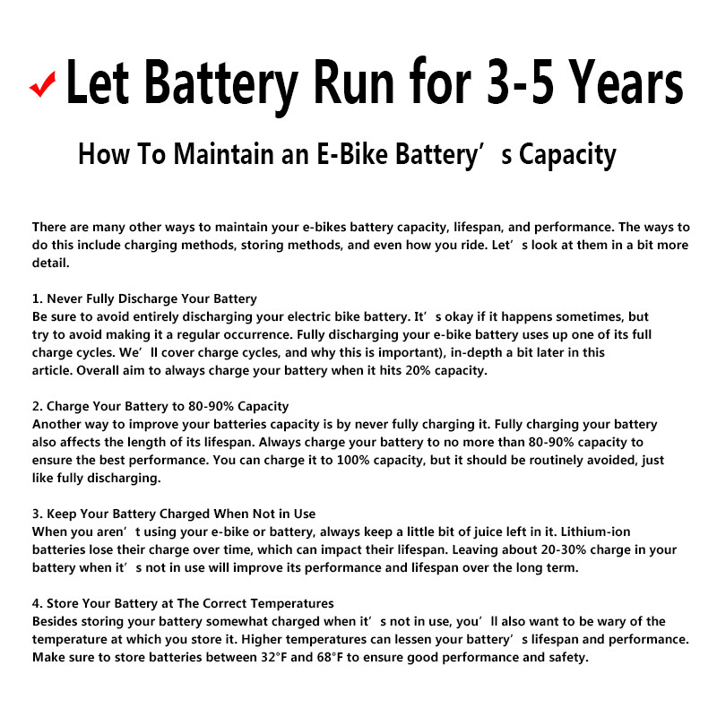 48V Electric Bike Lithium Battery Pack 20Ah 30Ah for Tricycle E-bike Scooter MTB