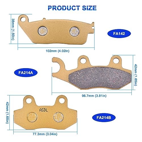 Motorcycle Front and Rear Brake Pads Set Replacement For TRIUMPH Bonneville