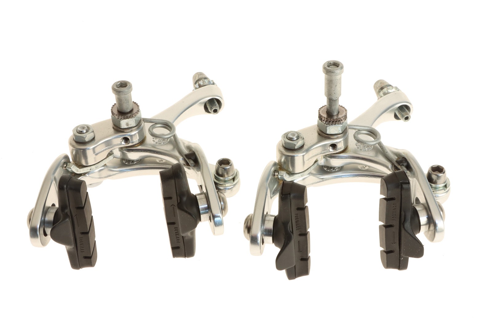 Campagnolo Veloce Brake Calipers Pair Rim Dual Pivot BR02-VL Silver 2002 NOS NEW
