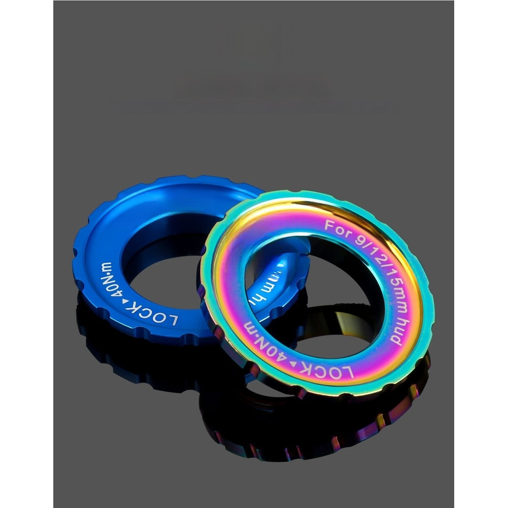 Center Lock Disc Brake Adapter for 6 Bolt Hub CNC Aluminum Alloy Material