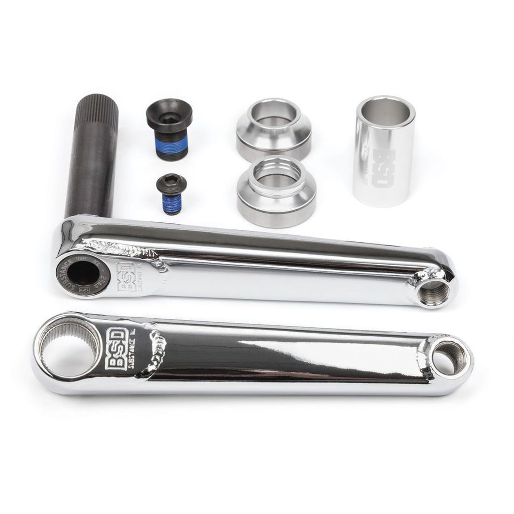 BSD Substance XL V2 24mm Freestyle BMX Bicycle Cranks 165mm,170mm,175mm