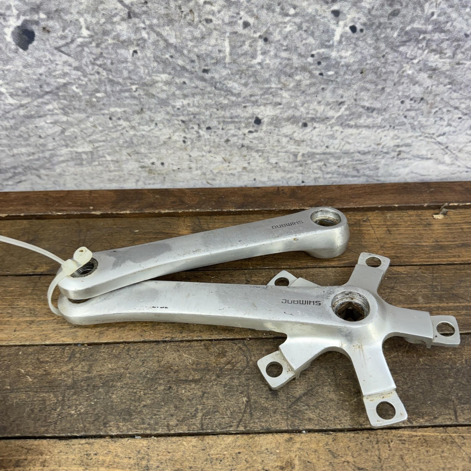 Vintage Shimano Deore XT FC-M730 Crankset 170mm 110 BCD Japan 90s MTB Arms