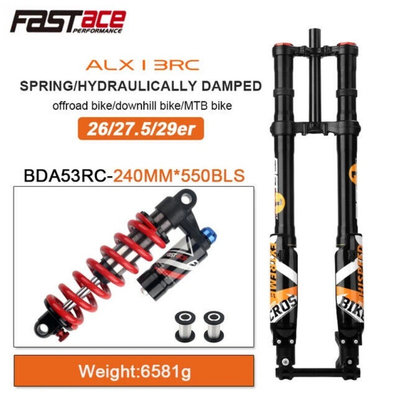 26/27.5/29 Inch Electric Dirt Bike MTB DH Hydraulic Suspension Inverted Forks