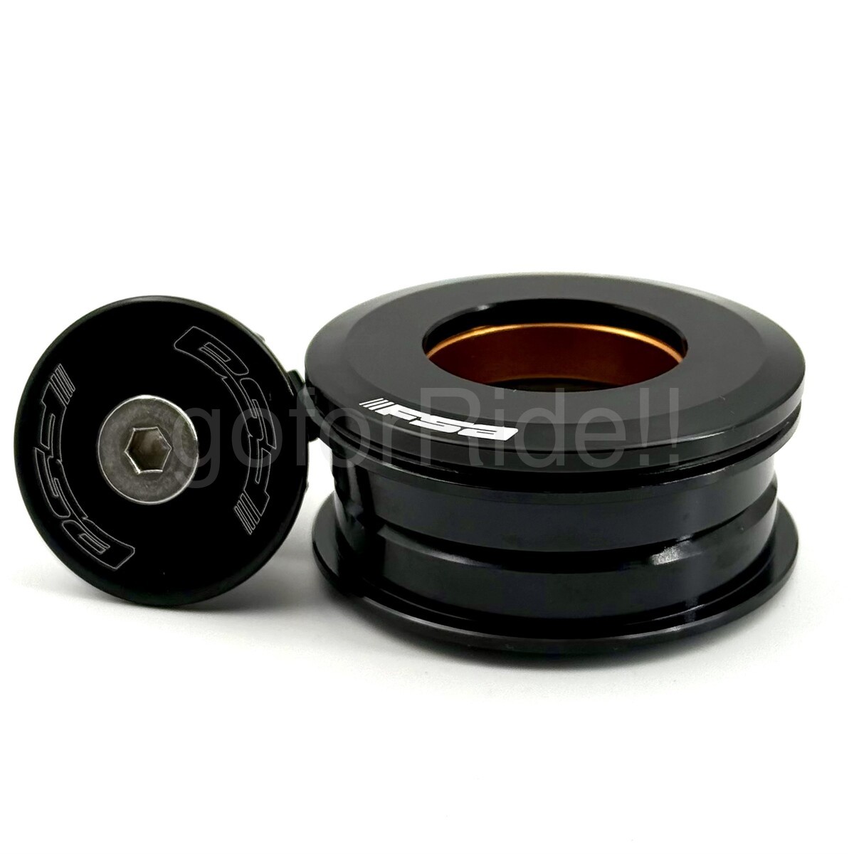 Fsa MTB Bike ZS Reducer Headset Orbit Z 1.5R,1.5~1-1/8″ Steerer+Top cap, OD 55mm