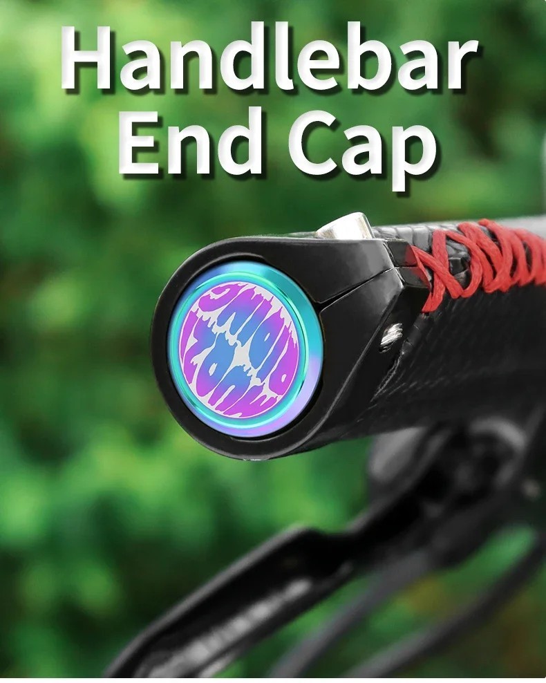 1 Pair Handlebar End Cap MTB Road Bicycle aluminum alloy Handle Grips End