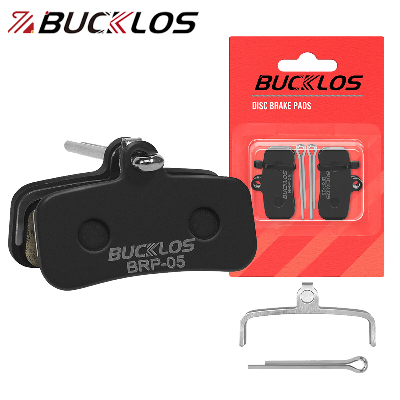 2 Pair Resin Brake Pads for 4 Piston Bike Tektro Q10YS Shimano XTR/XT Deore TRP