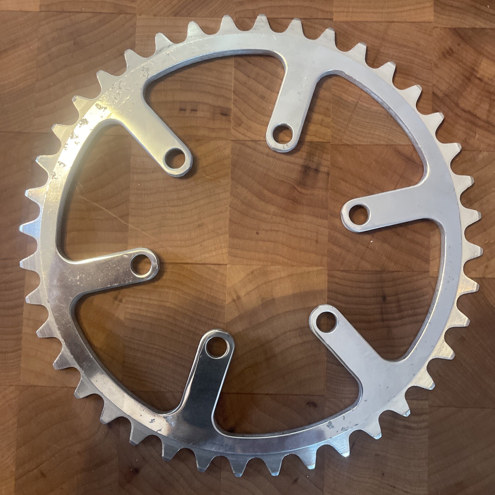 Vintage New-Old-Stock TA CYCLOTOURISTE Chainring 40T x 80 BCD x 6-Arm. (NJ)